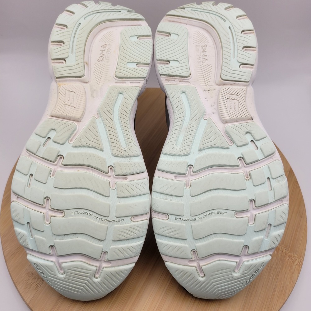 Brooks Ghost 15 Navy Blue Running Shoes Womens 10.5 Extra Wide 2E 1203802E450 - Picture 8 of 10